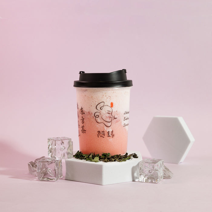 草莓生椰 Strawberry Coconut Milk Tea